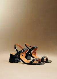 Sandales Ilaria - Noir Vernis — view 2