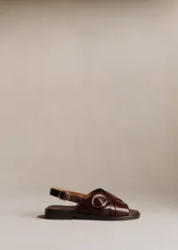 Sandales low Blandine - Chocolat Glacé — view 2