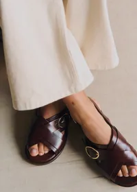 Sandales low Blandine - Chocolat Glacé — view 3