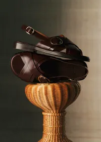 Sandales low Blandine - Chocolat Glacé — view 4
