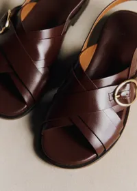 Sandales low Blandine - Chocolat Glacé — view 5