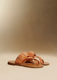 Sandales Low Freya - Miel Lisse Héritage — view 3