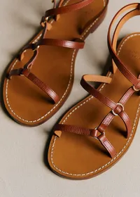 Sandales Low Inaya - Cuir Naturel Héritage — view 4