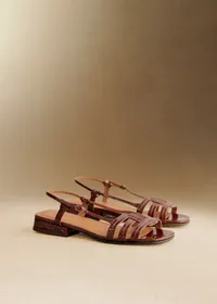 Sandales Low Josepha - Acajou Vernis — view 2