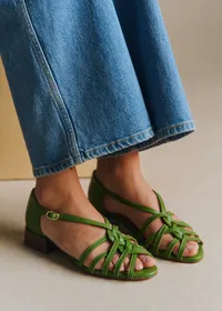 Sandales low Juliette - Vert Brillant — view 2
