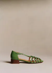 Sandales low Juliette - Vert Brillant — view 3