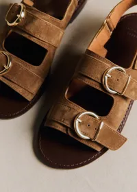 Sandales Low Maia - Taupe Kaki — view 3