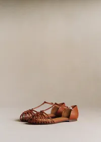 Sandales Low Mira - Cuir Naturel — view 2