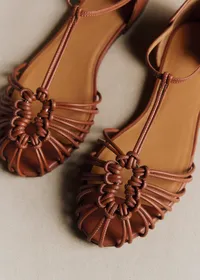 Sandales Low Mira - Cuir Naturel — view 3