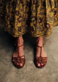 Sandales Low Mira - Cuir Naturel — view 4