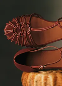 Sandales Low Mira - Cuir Naturel — view 5