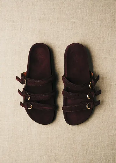 Sandales LOW YSÉE - Chocolat