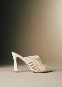 Sandales Lucie - CFM Souliers x Editions Sézane - Vernis Crème — view 3