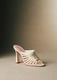 Sandales Lucie - CFM Souliers x Editions Sézane - Vernis Crème — view 4