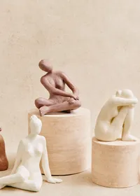 Sculpture Guénolée Courcoux - La Femme grand modèle - Terracotta — view 4