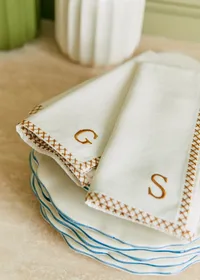 Serviette Monogramme - lettre S — view 4