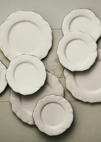 Set de 4 assiettes plates - Barcarolle - Bleu Vintage — view 2