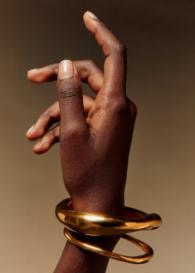 Set de bracelets François - Doré