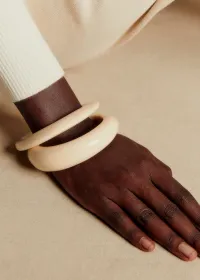 Set de Bracelets Luca - Écru — view 2