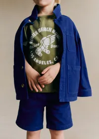 Short Alexis - Bleu Indigo — view 3