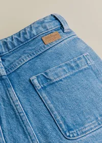 Short Belton - Bleu Denim — view 4