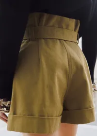 Short Errol - Sézane x SEA NY - Kaki — view 4
