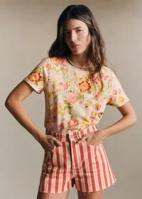Short Le Summer - Crème et Tomette — view 2