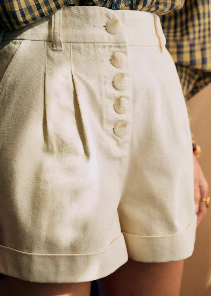 Short Wallace - Ecru