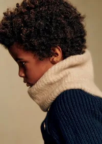 Snood Bernie - Beige Chiné Clair — view 4
