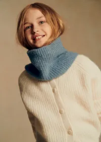 Snood Bernie - Bleu Glacier — view 4