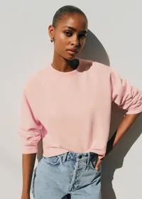 Sweat-Shirt Gautier - Rose Pâle - Création Rose — view 2