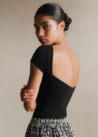 T-Shirt Anissa - Noir — view 3