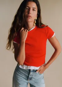 T-Shirt Camil - Rouge — view 3