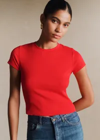 T-Shirt Camil - Rouge — view 4