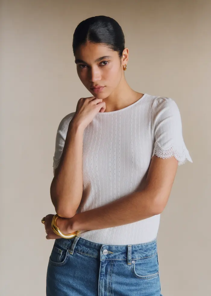 T-Shirt Cléa - Écru