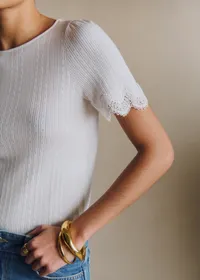 T-Shirt Cléa - Écru — view 3