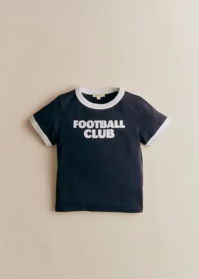 T-Shirt Football Club - Marine / Ecru