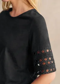 T-Shirt Hortense - Noir — view 3