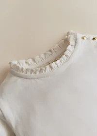 T-Shirt Inès - Ecru — view 3