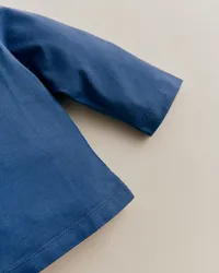 T-Shirt La chamade - Bleu indigo / Ecru — view 4
