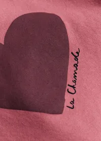 T-Shirt La chamade - Bois de Rose / Bordeaux — view 2