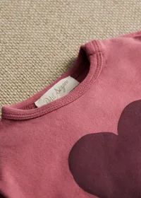 T-Shirt La chamade - Bois de Rose / Bordeaux — view 3