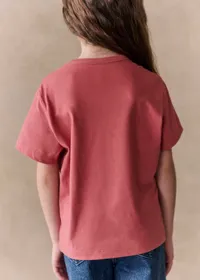 T-Shirt La Chamade - Bois de Rose / Bordeaux — view 4