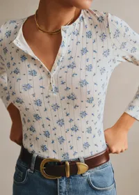 T-Shirt Léane - Blue Country — view 2