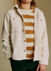 T-Shirt Léon - Ecru / Caramel — view 2