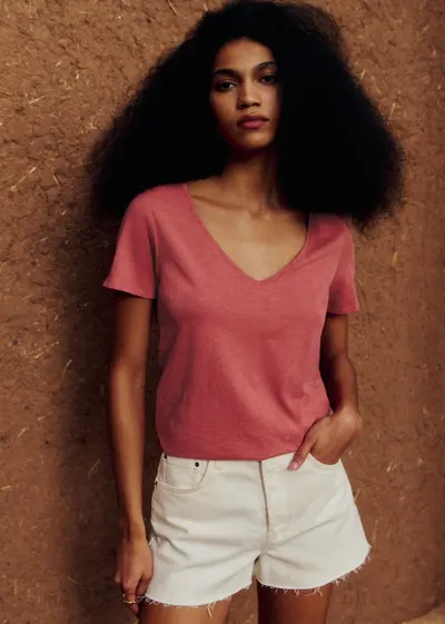 T-Shirt Malcolm - Rose Fardé