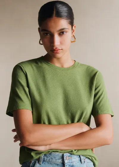 T-Shirt Martha - Vert Avocat