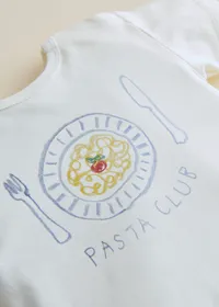 T-Shirt Pasta Club - Ecru — view 4