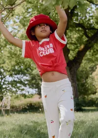 T-Shirt Pasta Club - Rouge / Ecru — view 2
