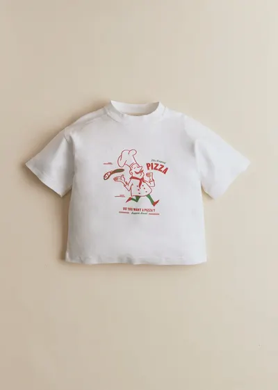 T-Shirt Pizzaiolo - Ecru